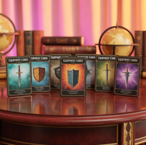 장비 & 카드 시스템 완벽 가이드 - 카드 이미지