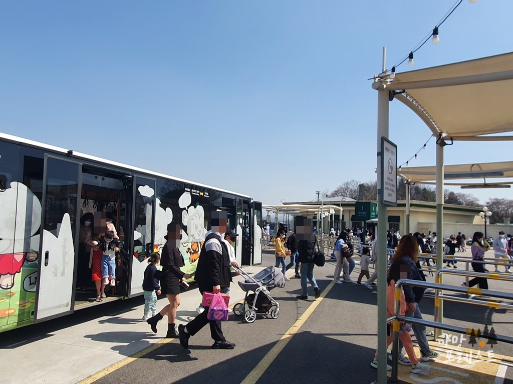 에버랜드 셔틀버스