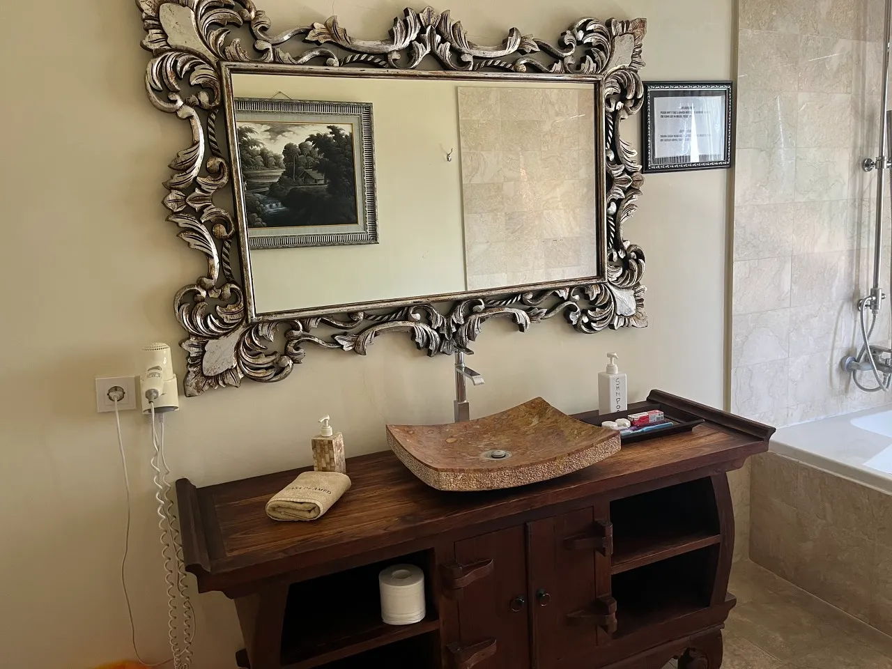 카사 데 아메드 디럭스 비치 프런트 화장실