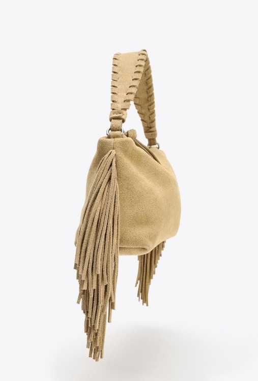 자라 스웨이드 가방