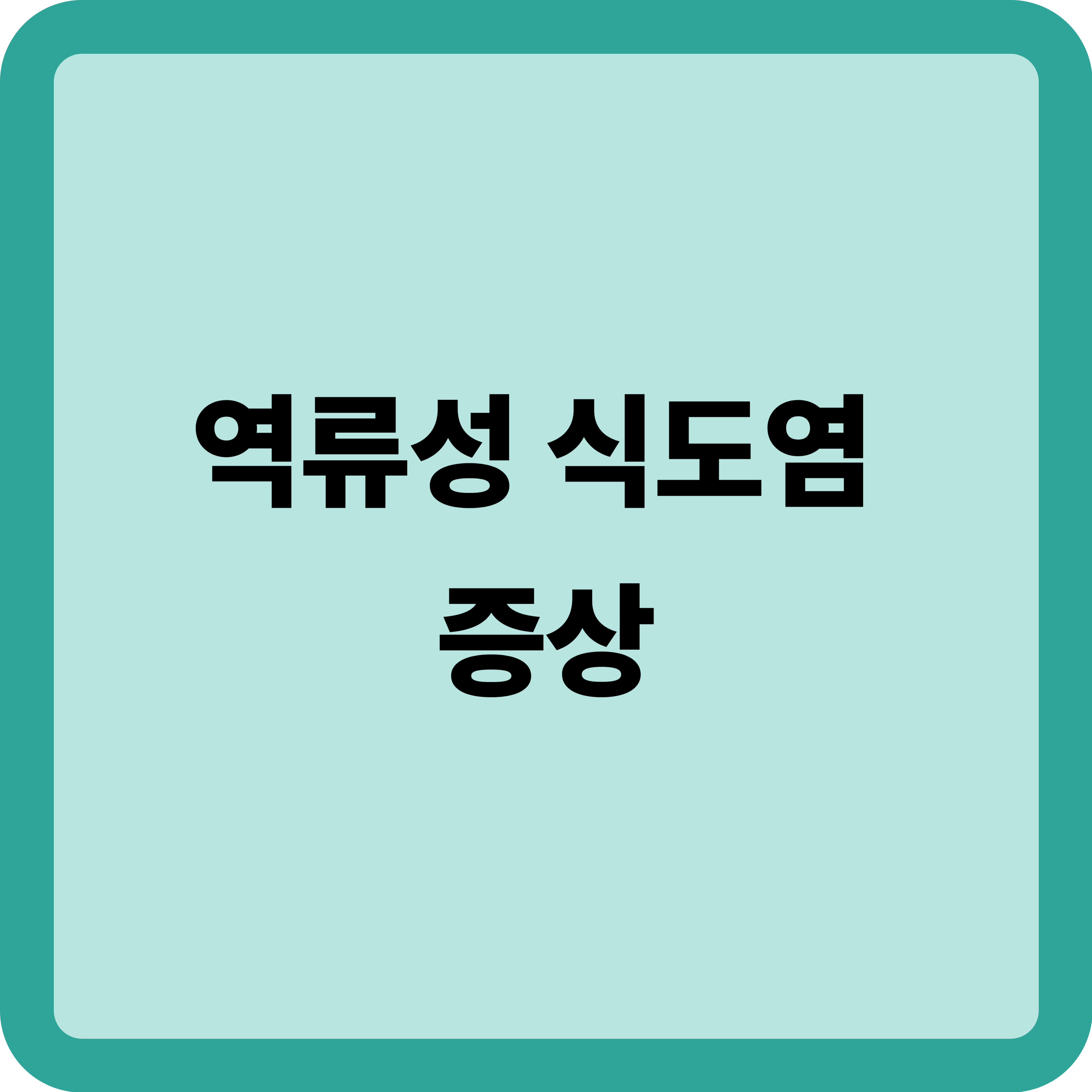 역류성 식도염 증상