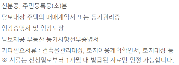 기업은행 특례보금자리론