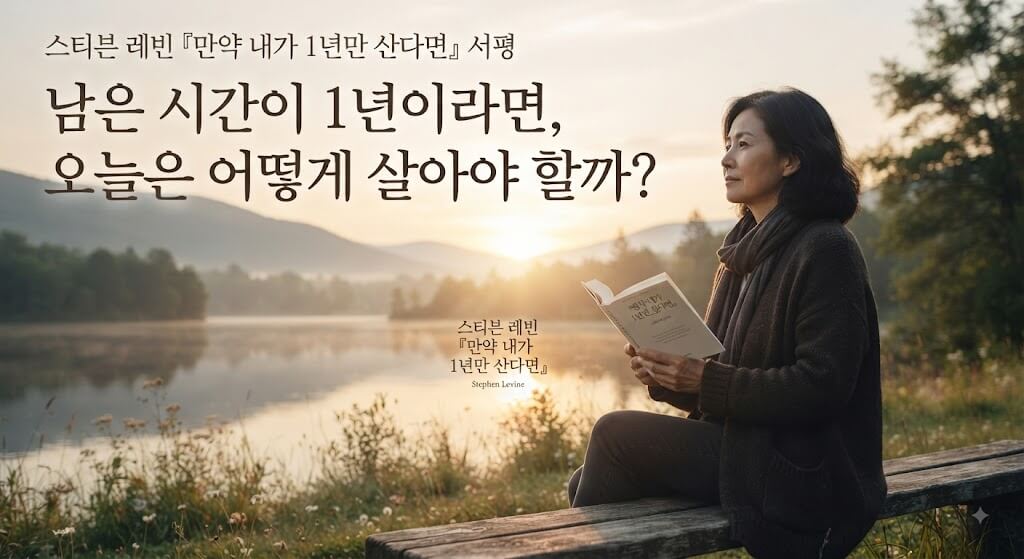 남은 시간이 1년이라면 오늘은 어떻게 살아야 할까 ? 이미지