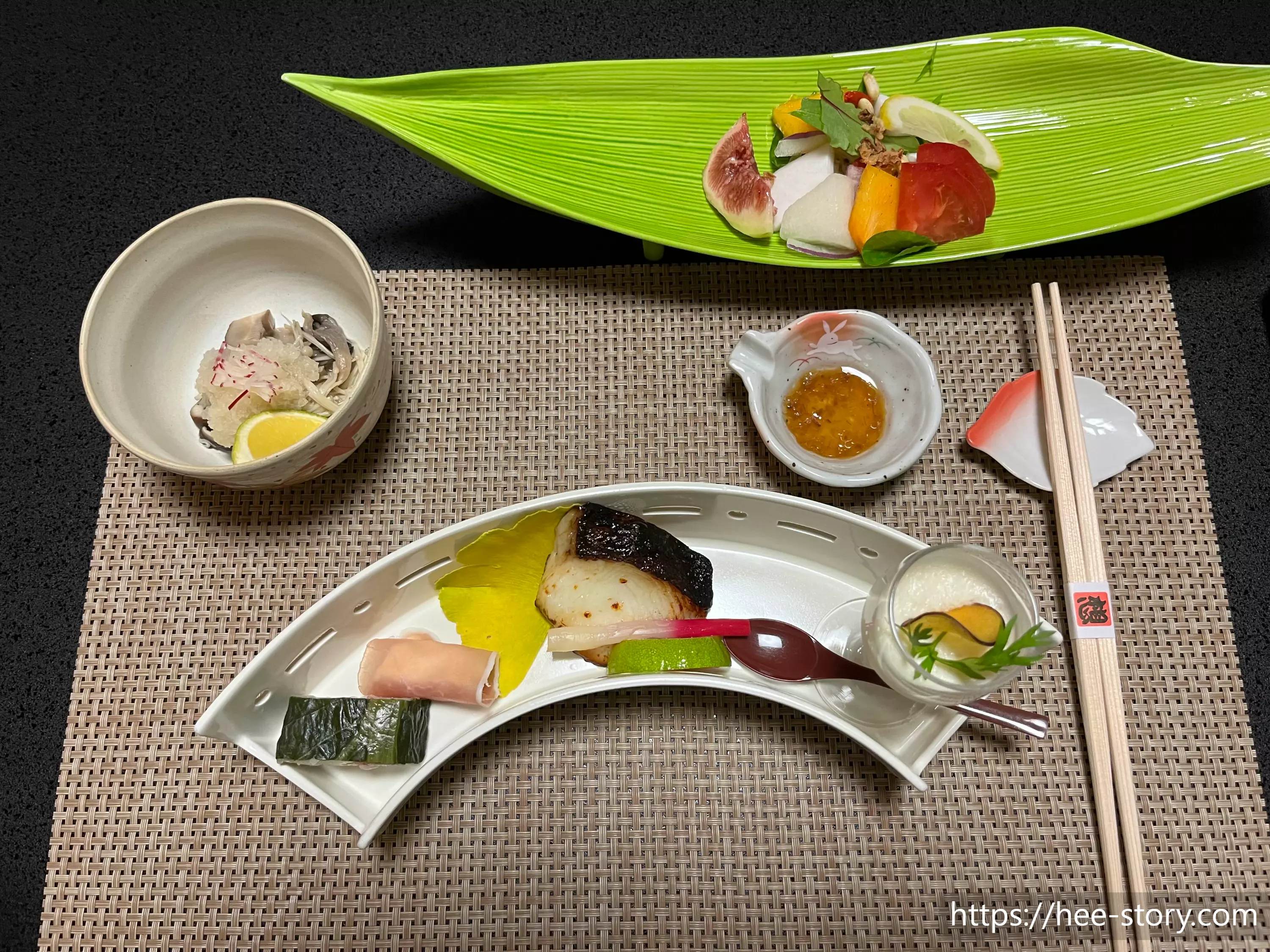 야마다야 료칸 가이세키