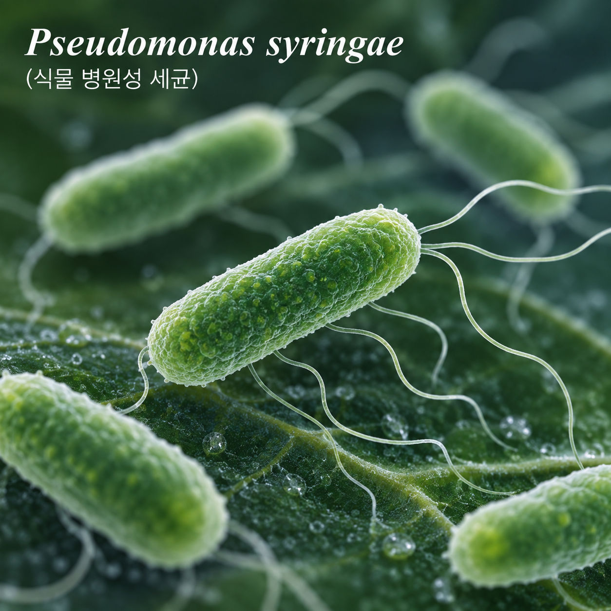 세균이 얼음 결정을 만들면 식물과 구름에는 어떤 일이 생길까?Pseudomonas syringae 균주