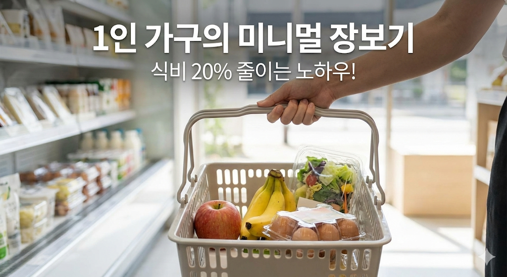 1인 가구 미니멀 장보기 방법