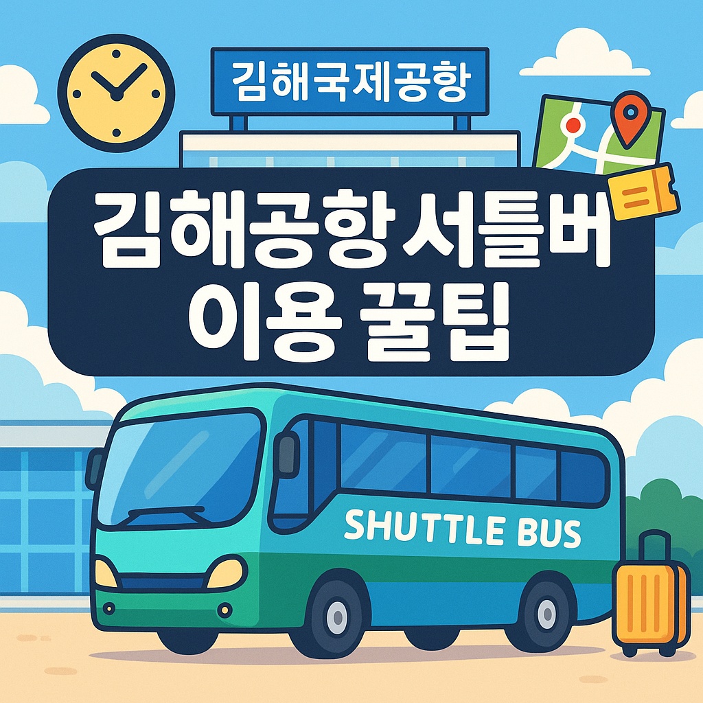 김해공항 셔틀버스 이용 꿀팁