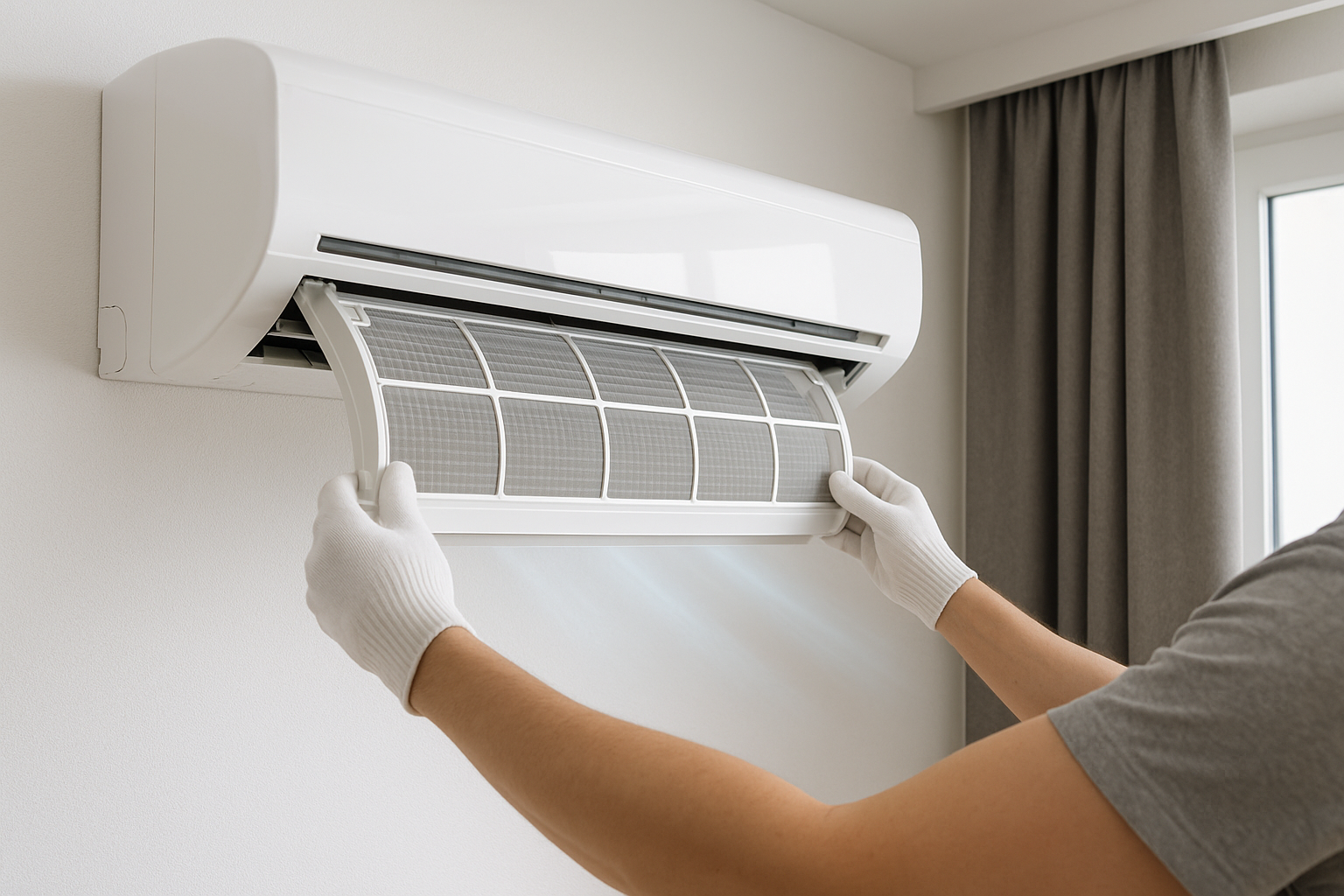 벽걸이에어컨 셀프청소