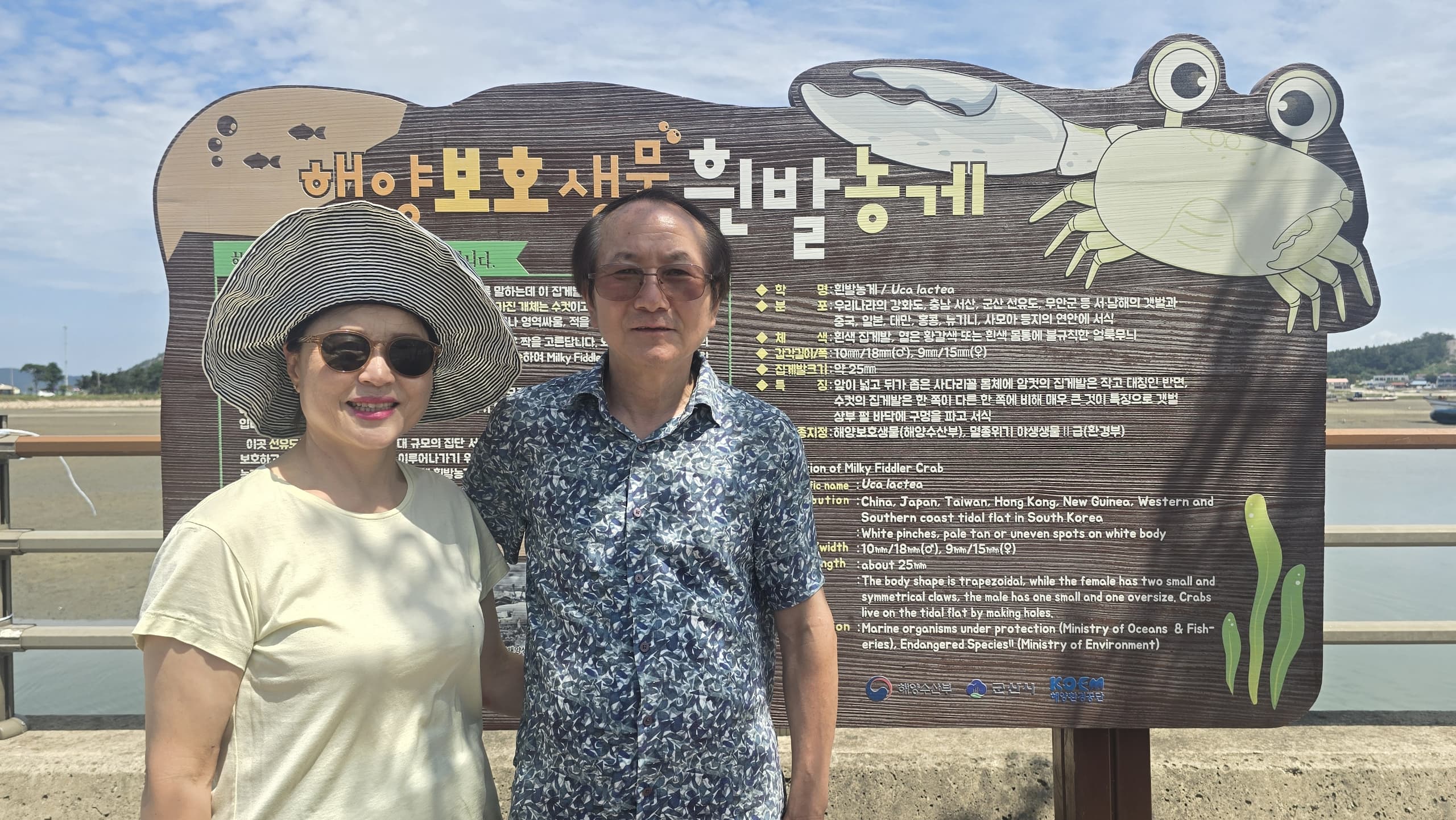 흰발농게를 처음보고 들어 여행은 풍경만 보는 것이 아니라 자연을 배우는 시간임을 다시 상기