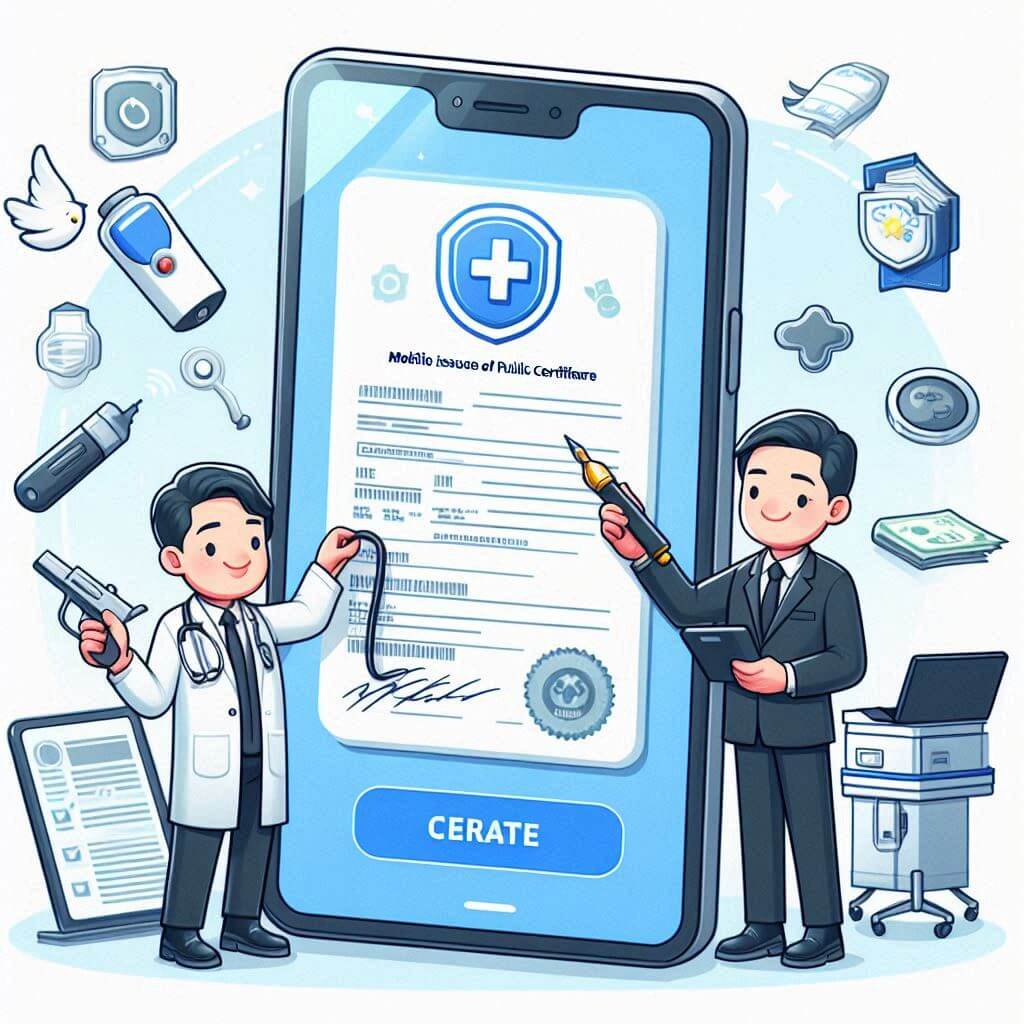 모바일 신분증 발급방법