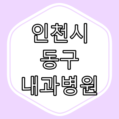 인천시 동구 내과 병원