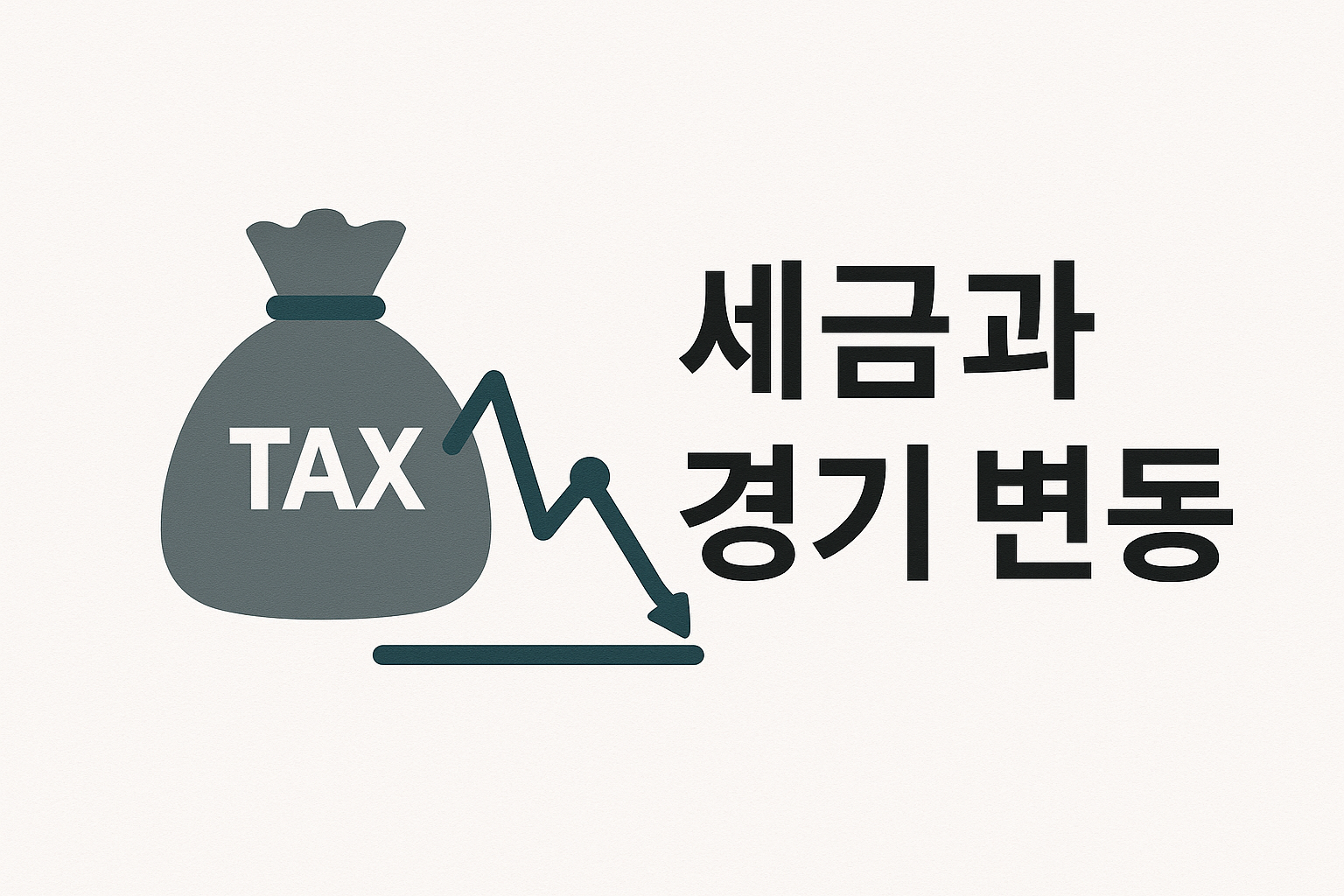 세금과 경기 변동 사진