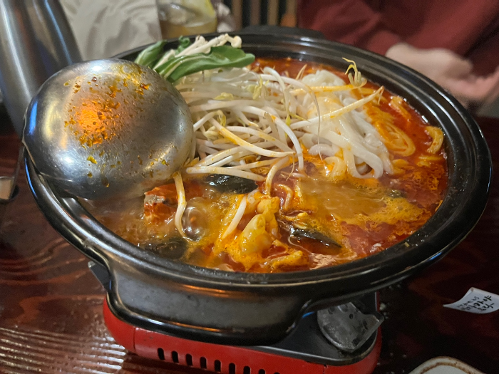 얼큰한 해물짬뽕탕