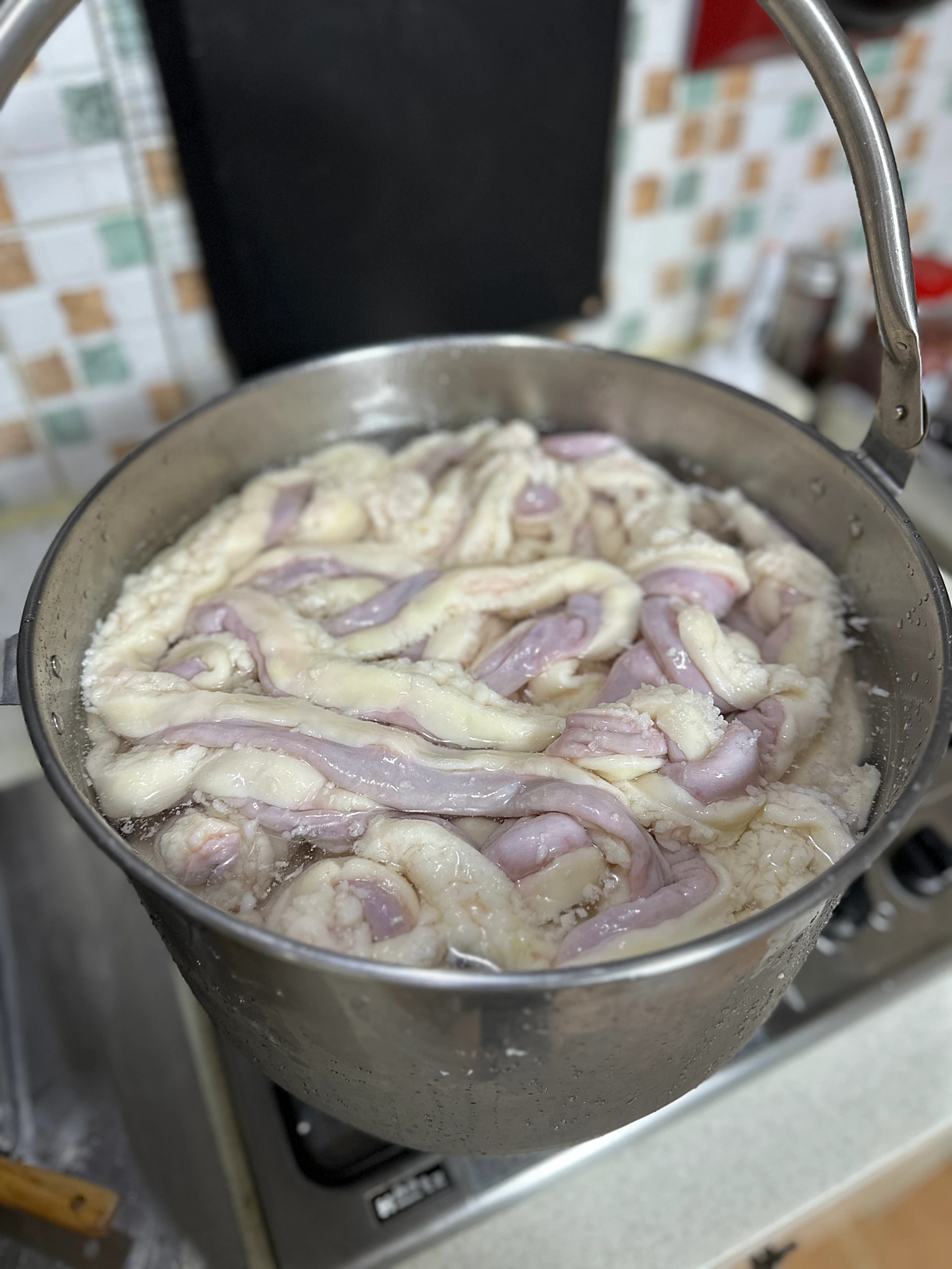 한우곱창손질법