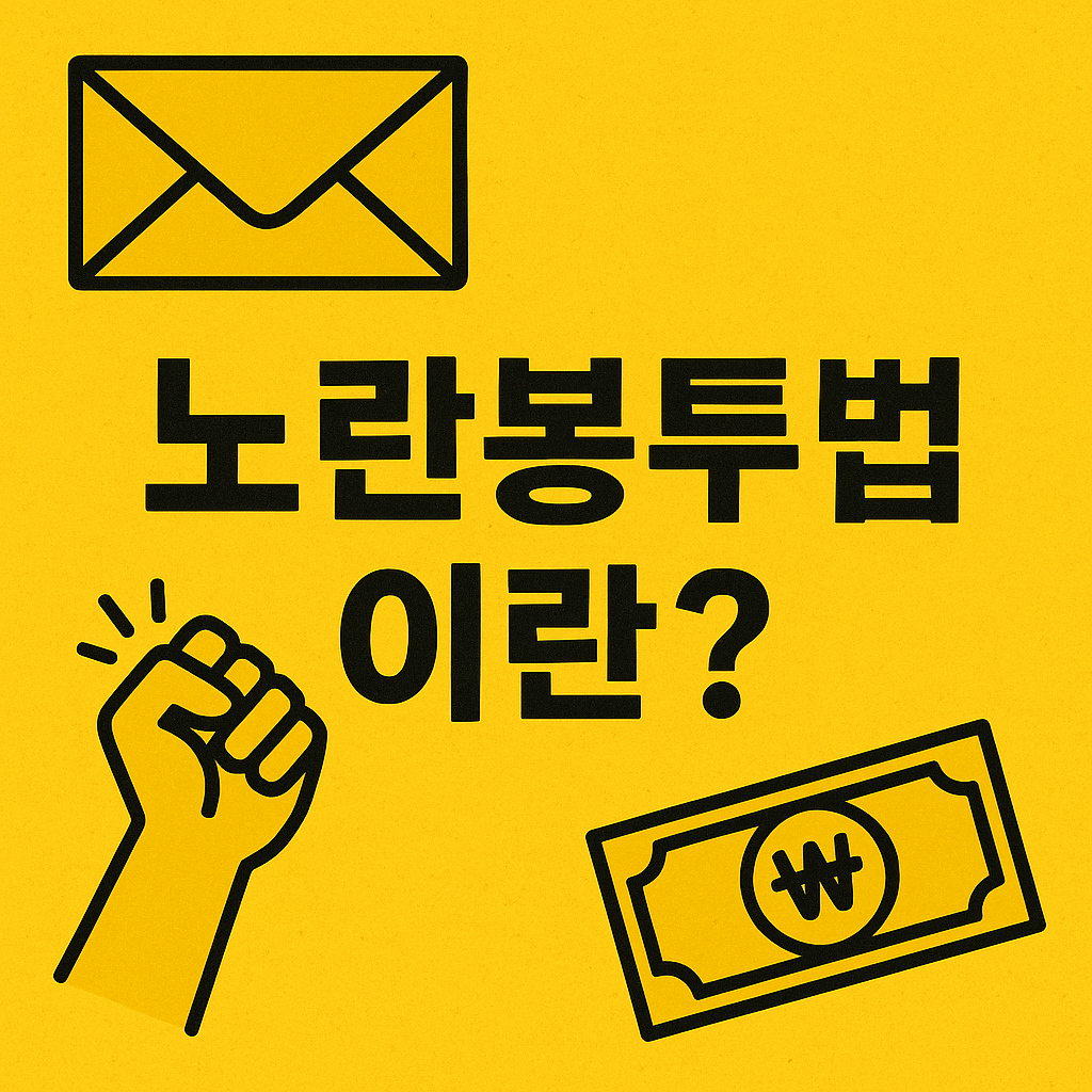 노란봉투법 뜻