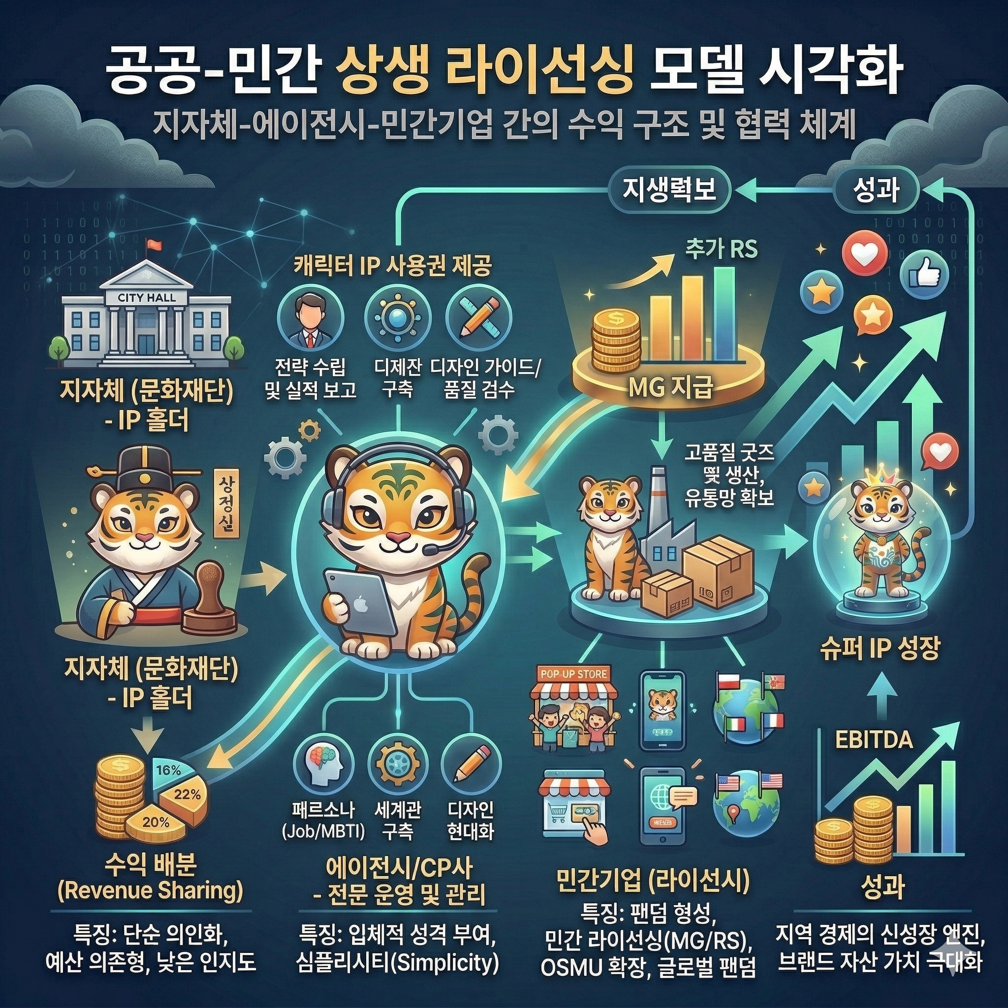 공공-민간 상생 라이선싱 모델