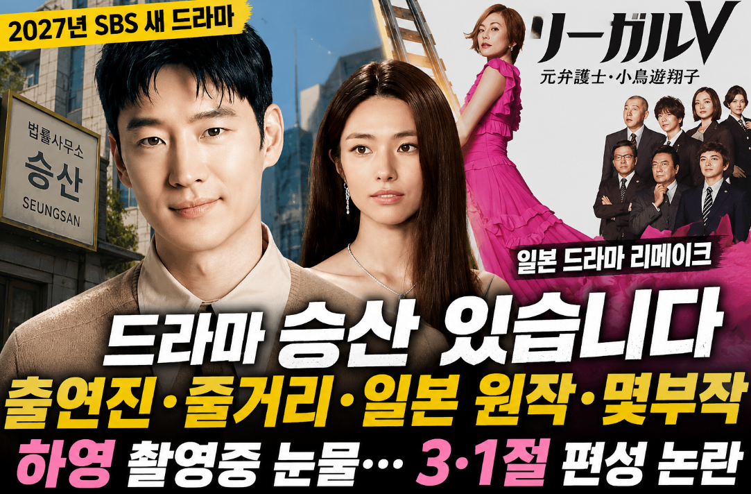 드라마 승산 있습니다|출연진·줄거리·일본 원작·몇부작·하영·3·1절