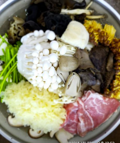 버섯전골