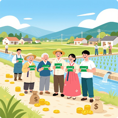 남해군 농어촌 기본소득 착카드 이미지