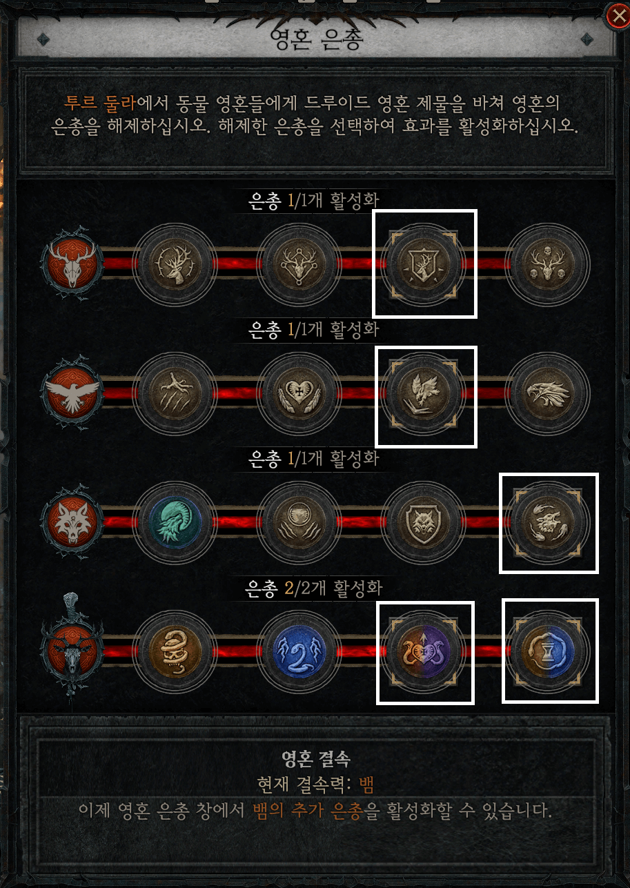 디아블로4 늑드루 빌드 회오리 위상 빌드 소개