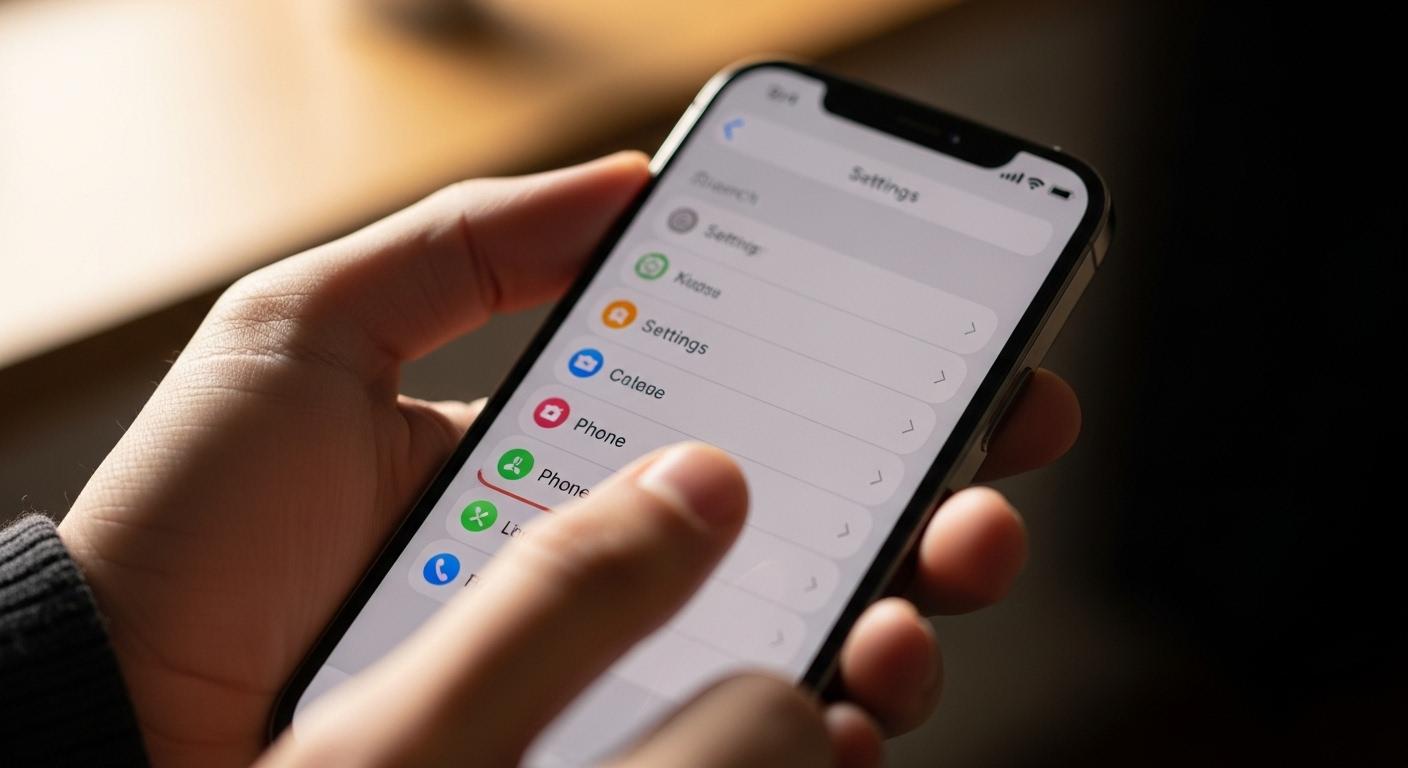 아이폰 통화녹음 설정