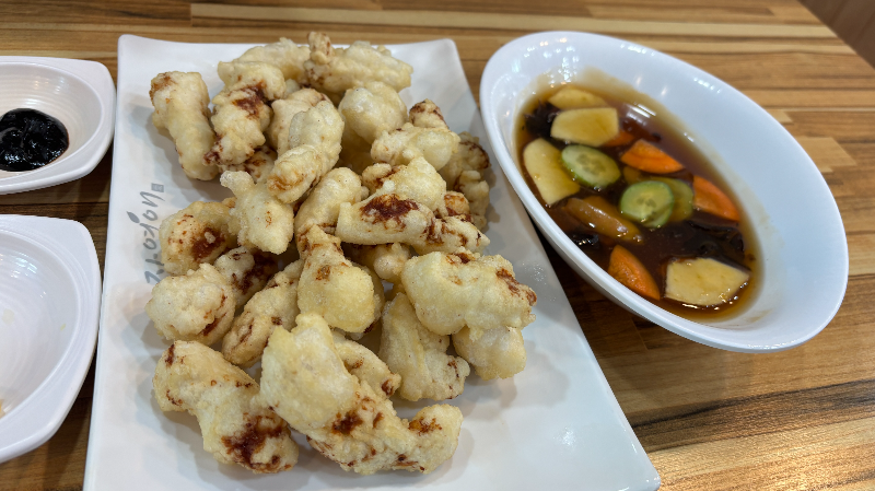 영월 섭다리 짬뽕 음식 사진