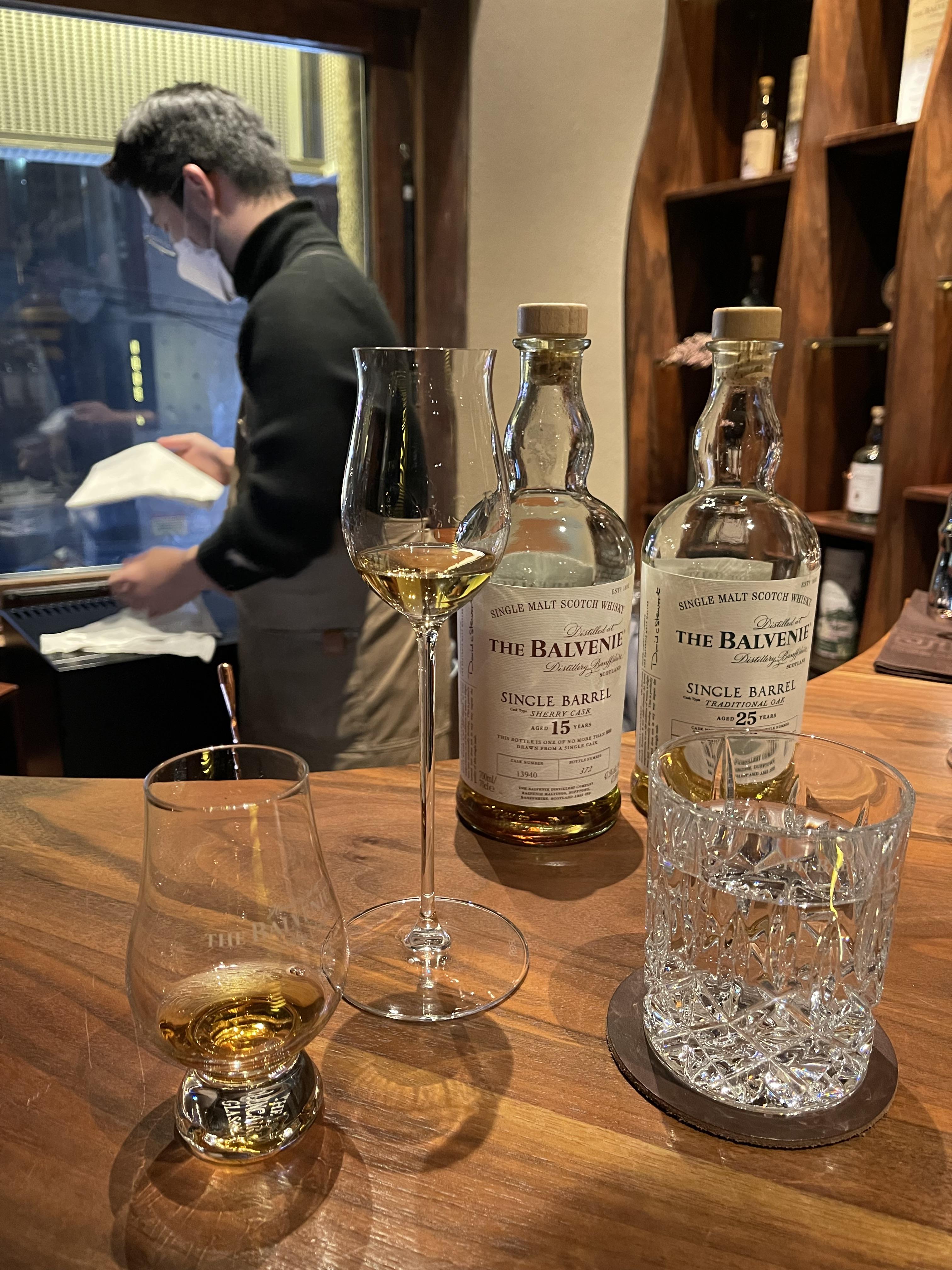 발베니 싱글배럴 15년 셰리 & 발베니 싱글배럴 25년 트레디셔널 오크