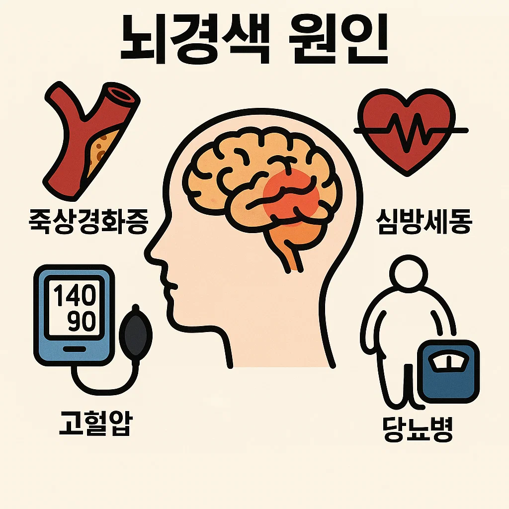 뇌경색-원인