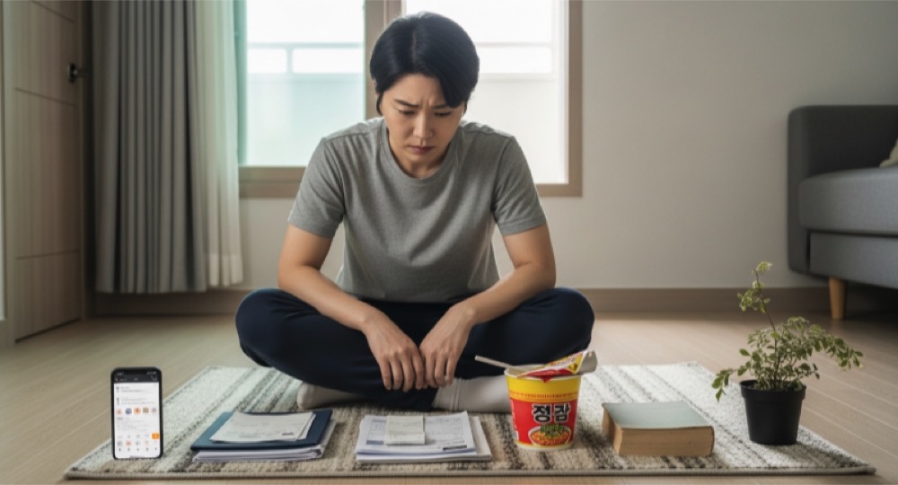 기름진 음식과 생활습관으로 불편