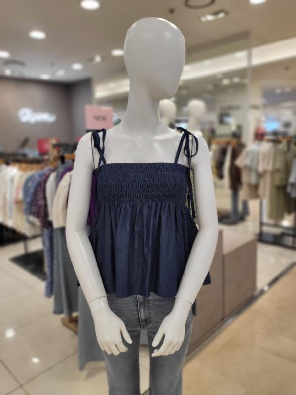 로엠 데님 라이크 끈 뷔스티에 RMBNC38RT1