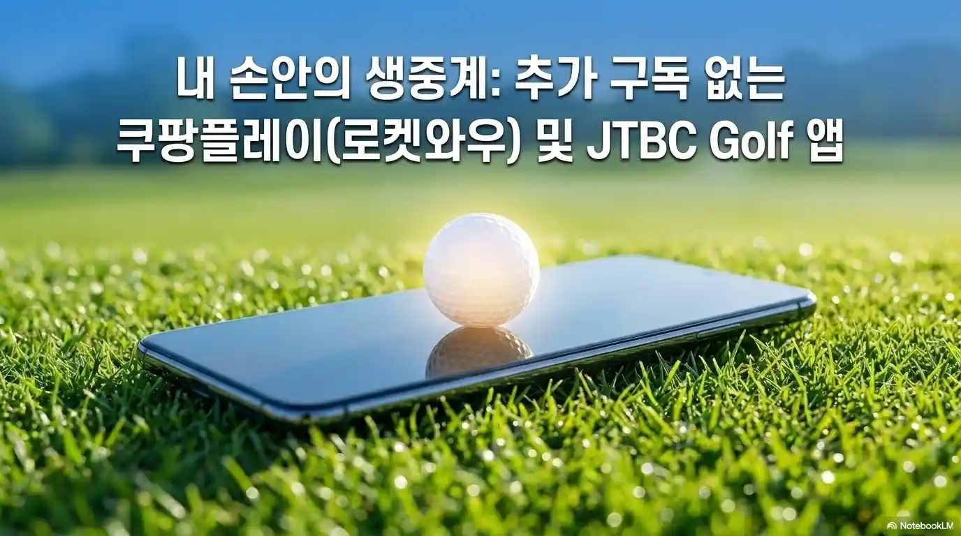 리브 골프 코리아 모바일로 보는 방법