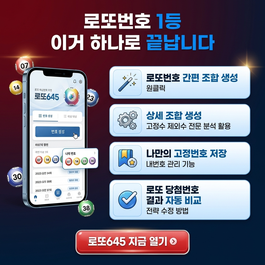 로또645 로또 번호 무료, 급상승 당첨번호 분석, 로또 당첨 번호 확인, 로또예상번호 추출