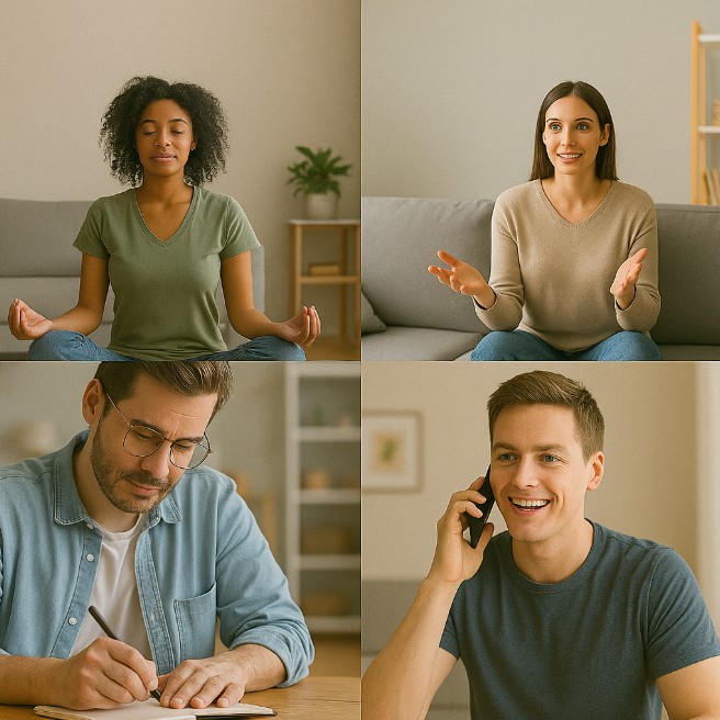 스트레스를 건강하게 푸는 심리학적 방법 관련 사진