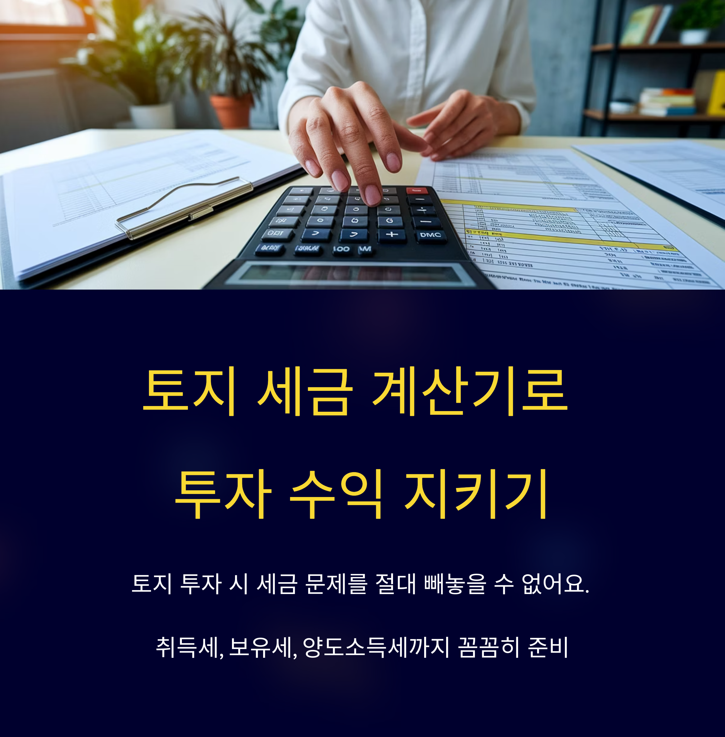 토지 세금 계산기