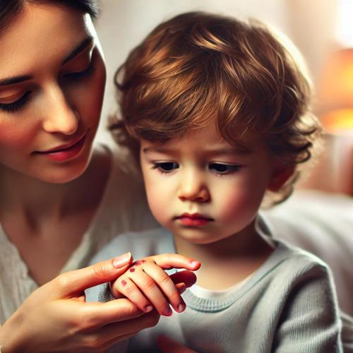 어린이-사마귀-생긴-손