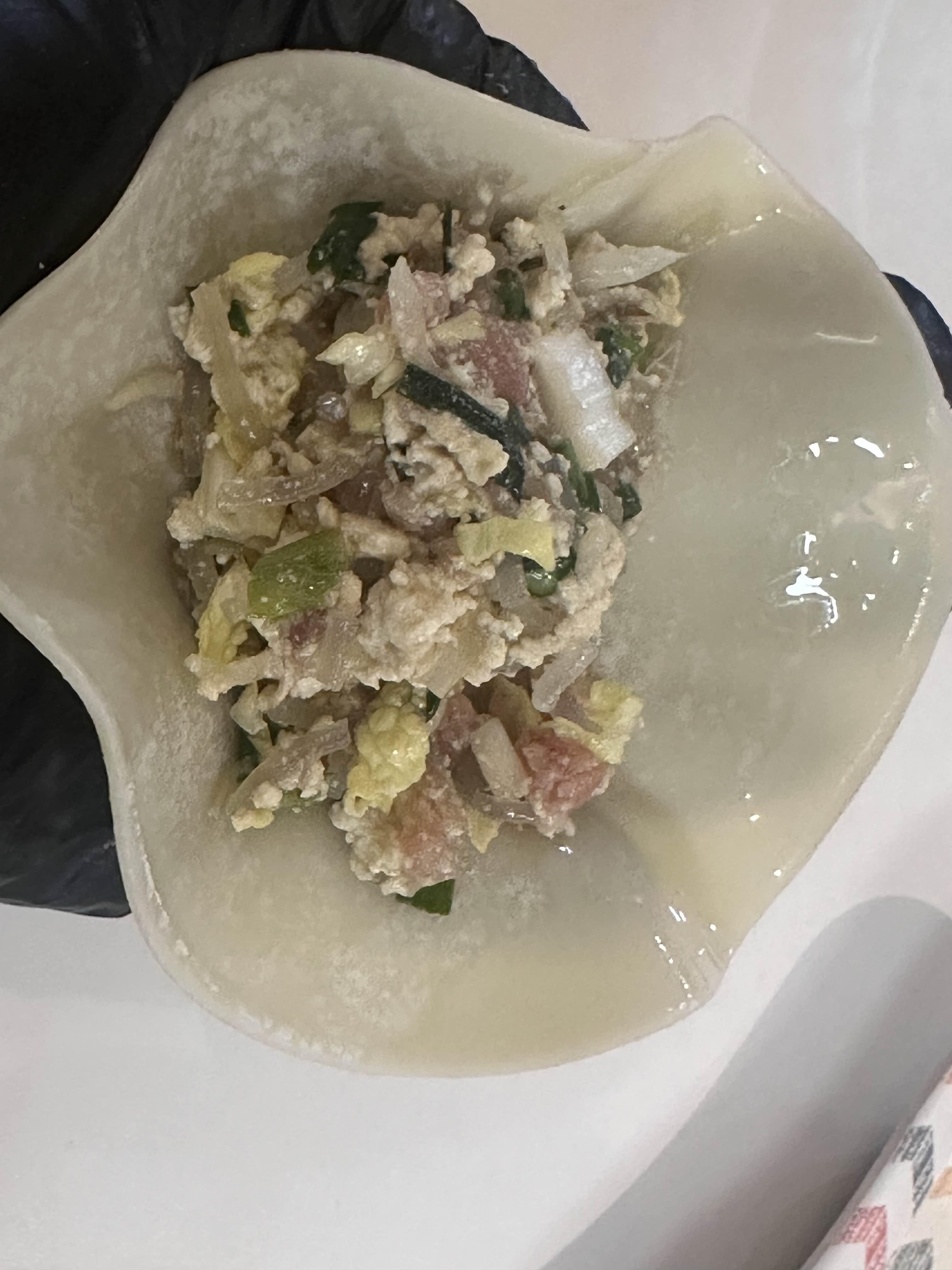 만두속 황금레시피 만두 만들기