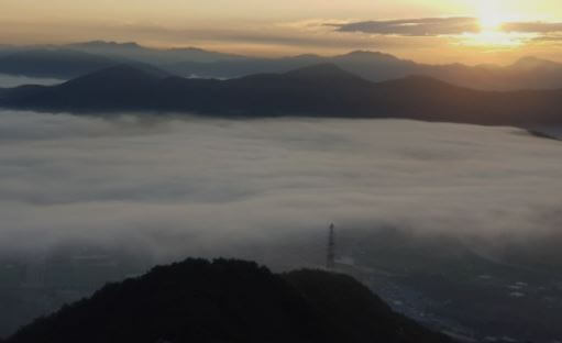 해돋이 명소 서울 (수락산 주봉) 일출 사진