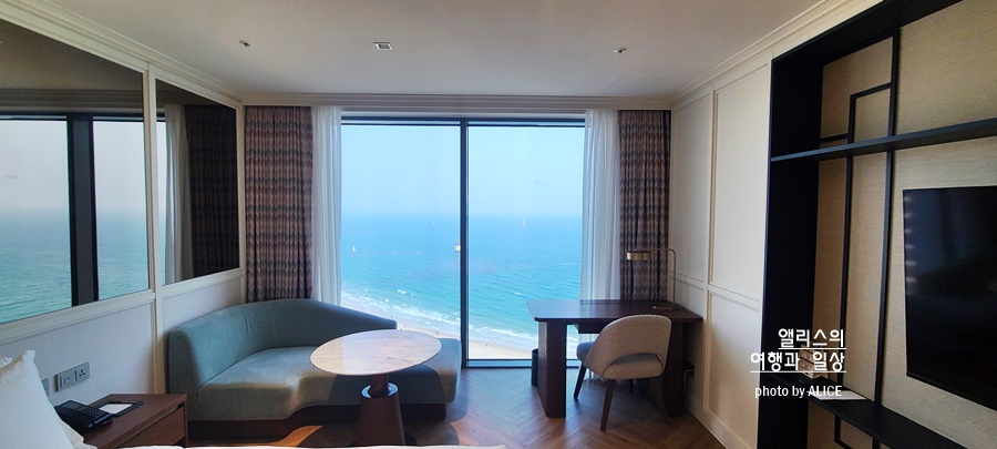 그랜드 조선 부산 호텔 해운대 오션뷰 룸 프로모션 (~11.23) kkday 1만원 할인쿠폰