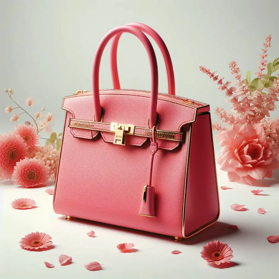 명품 브랜드인 에르메스 Hermes를 표현한 가방