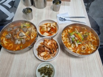 바지락칼국수
