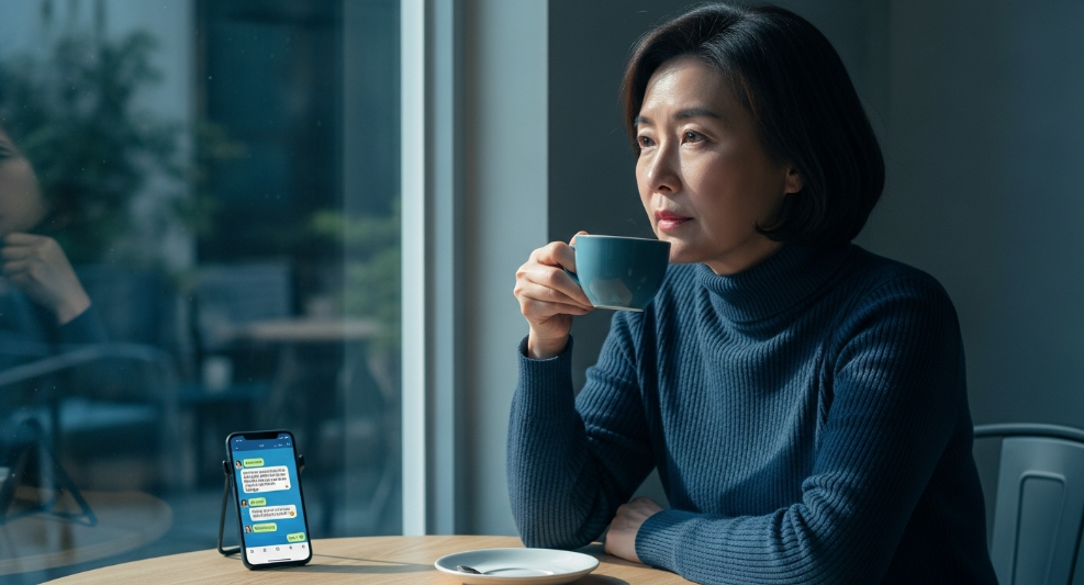 "어릴 적 친구가 불편해진 중년의 고민: 관계를 놓아줘야 할까?"