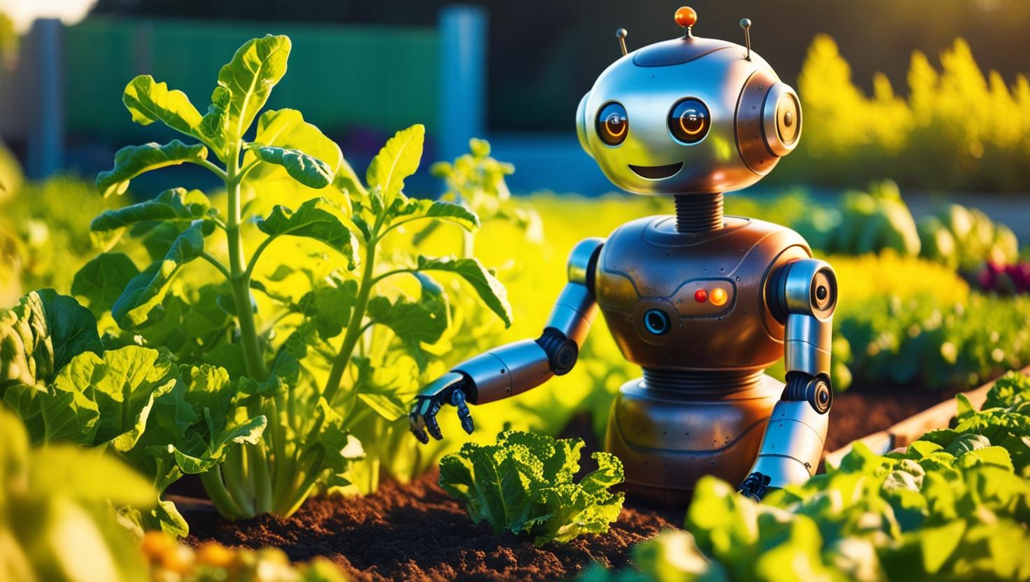 AI와 로봇을 활용한 완전 자동화 농장 전망