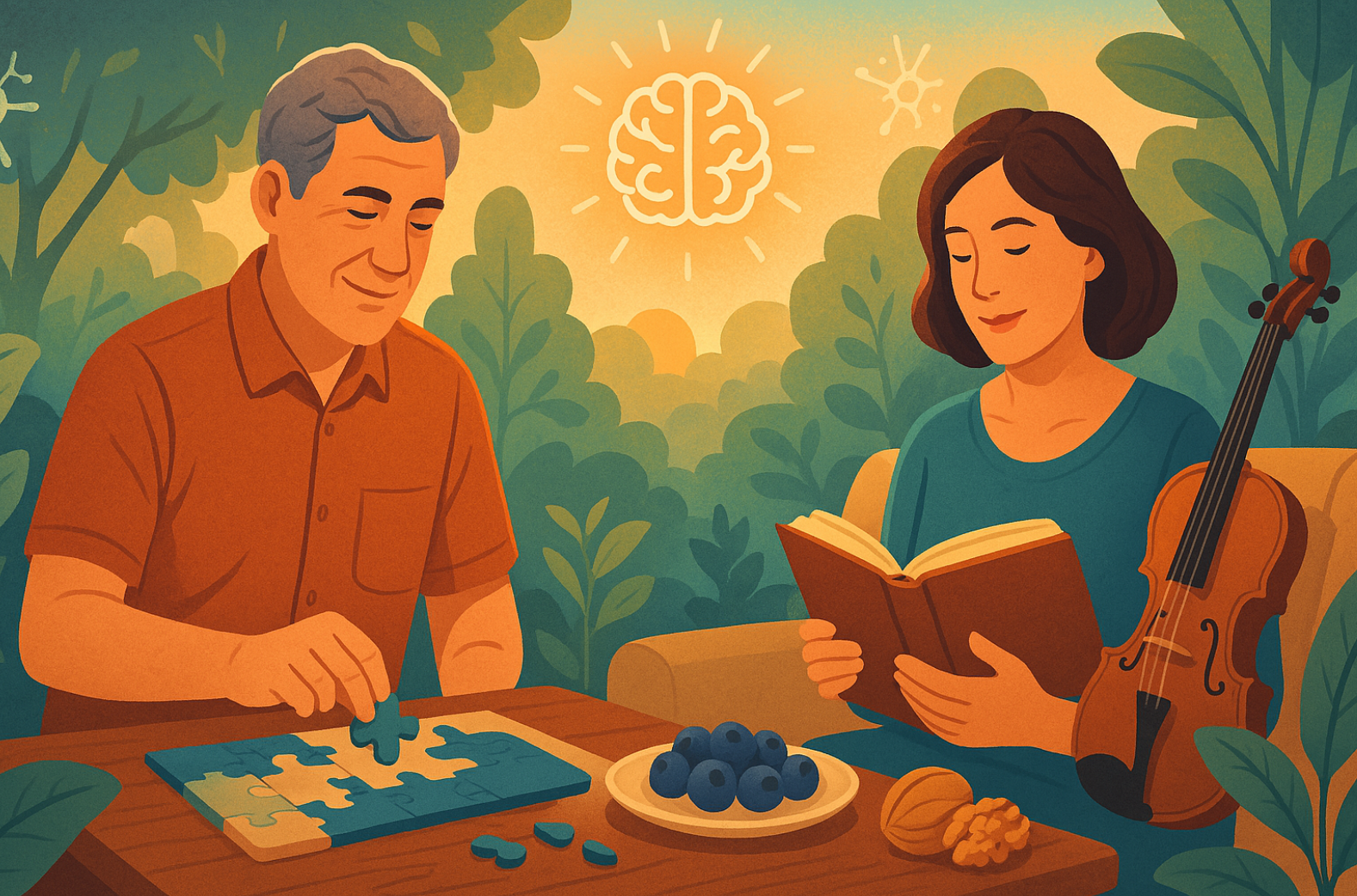 중년부터 실천하는 치매 예방(알츠하이머) 생활습관