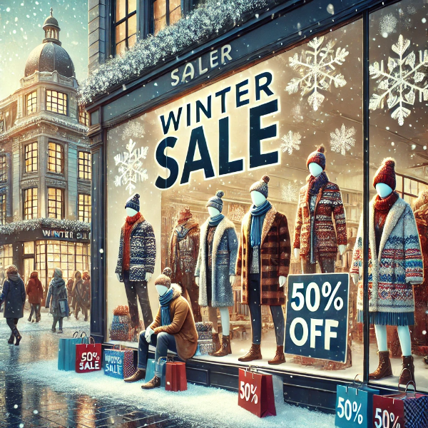 겨울 세일 스마트 쇼핑
