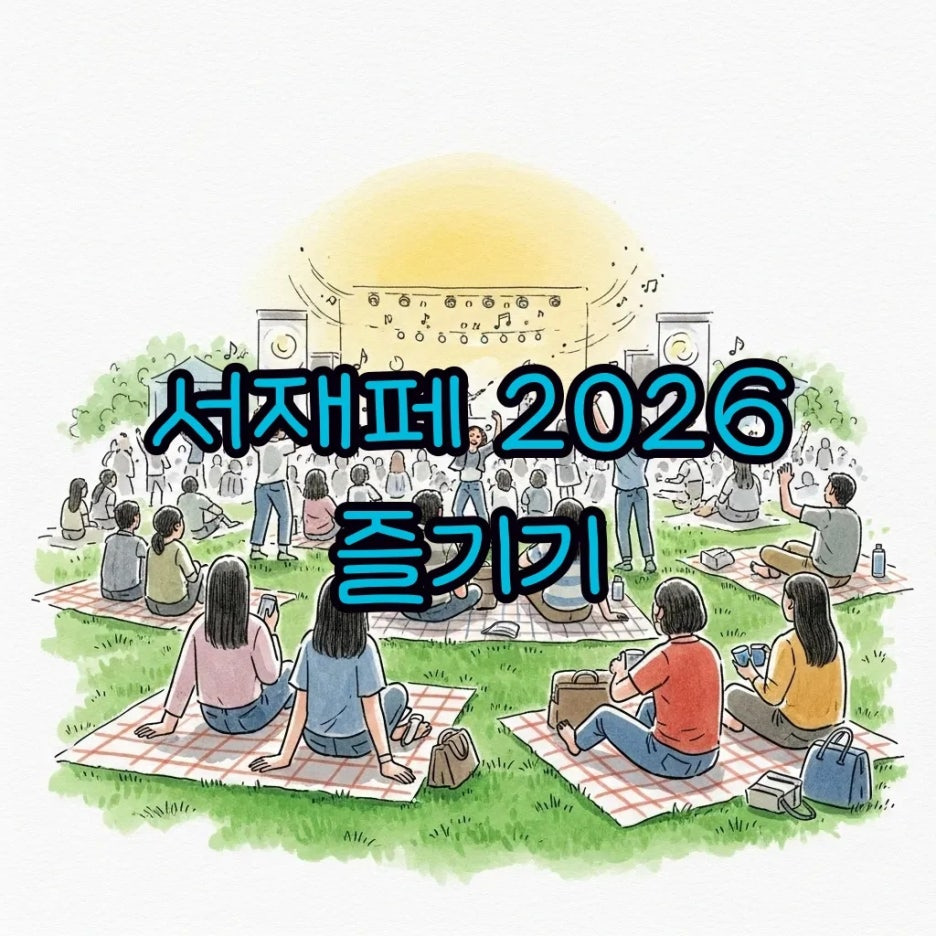 재즈 페스티벌을 즐기는 관객들의 행복한 모습