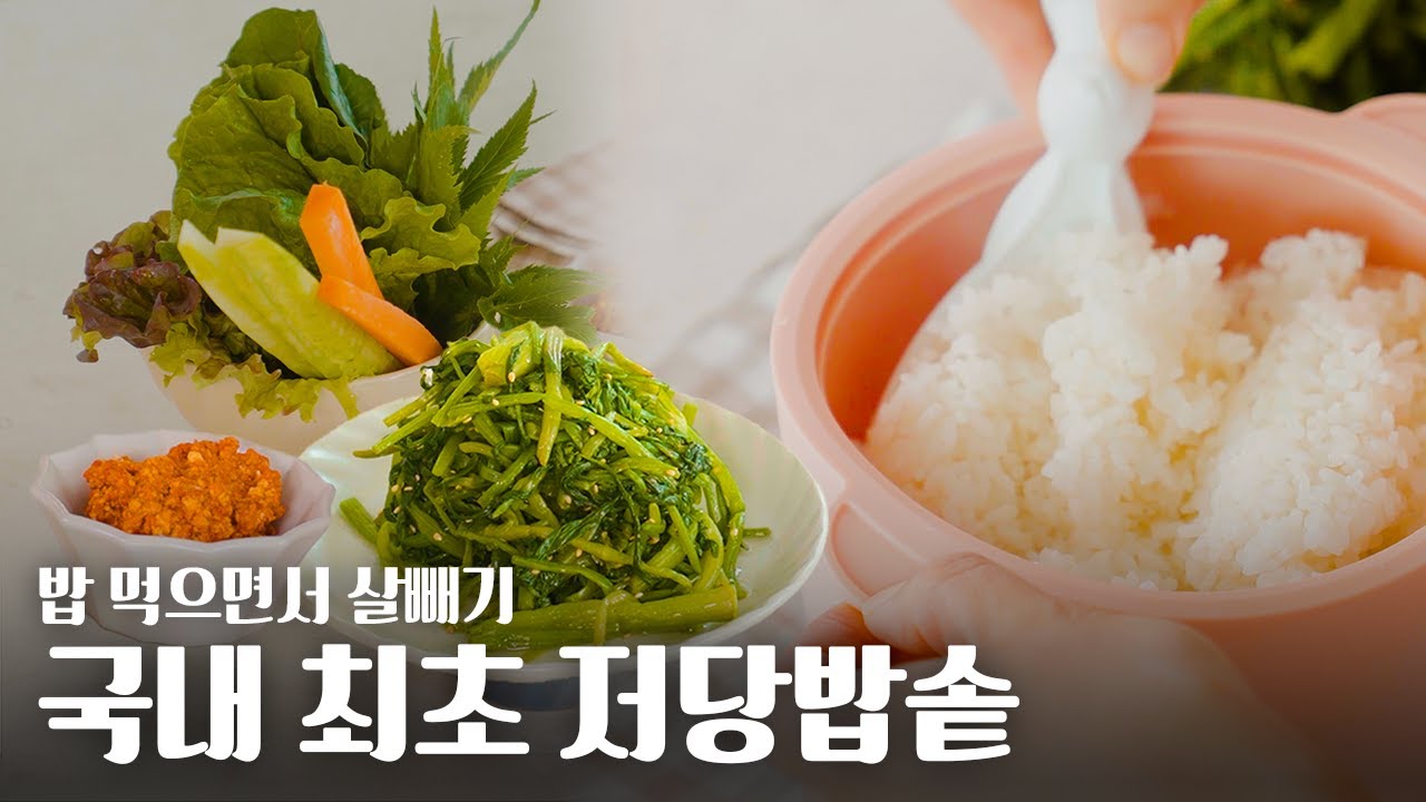 alt="국내 최초 저당밥솥"