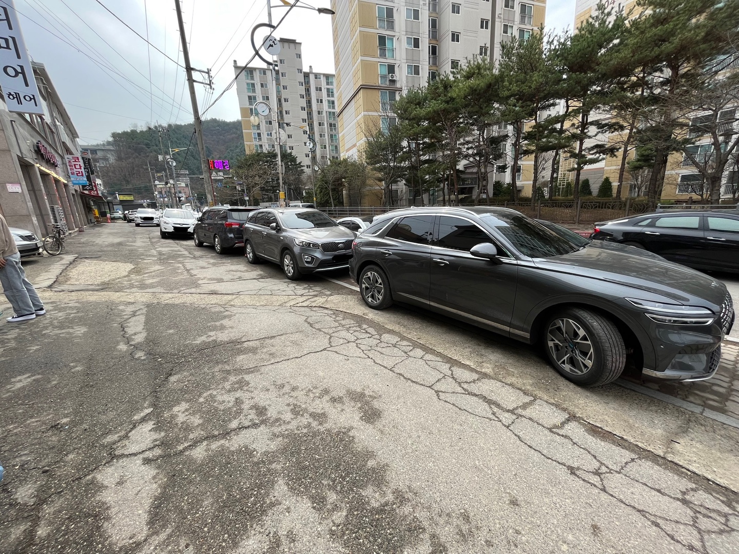 황소식당 주차