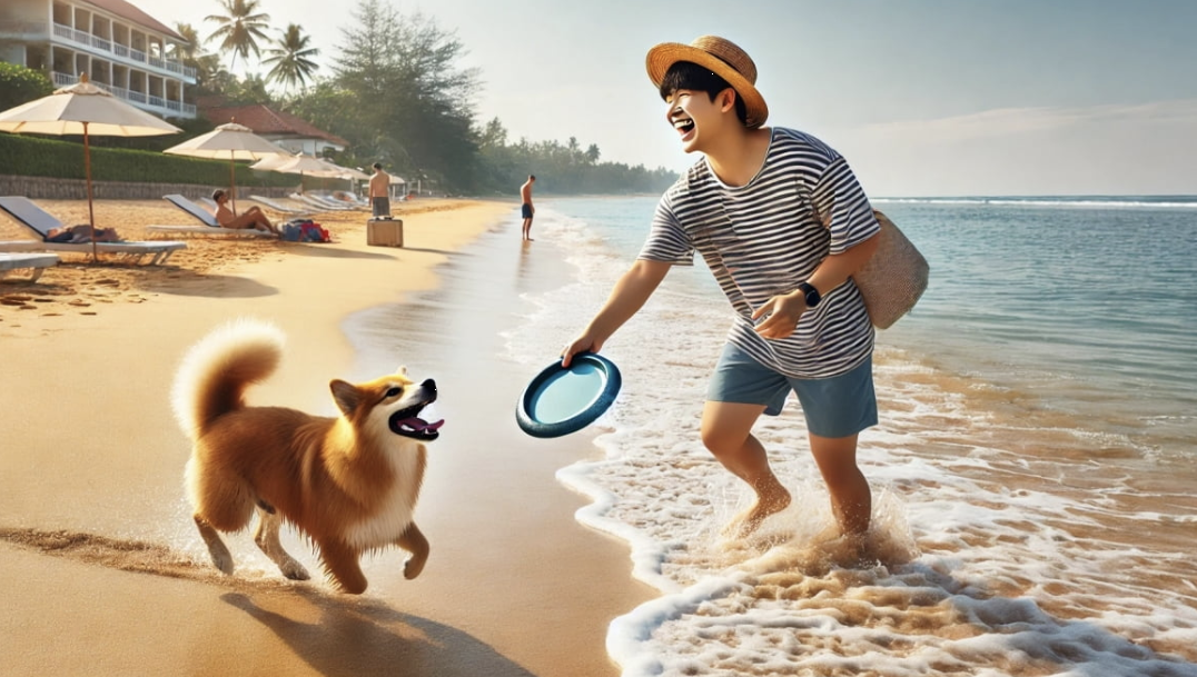 펫비치(반려동물 해수욕장) 이미지