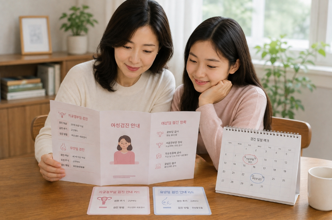 자궁경부암 예방접종 HPV 백신 여성 건강관리