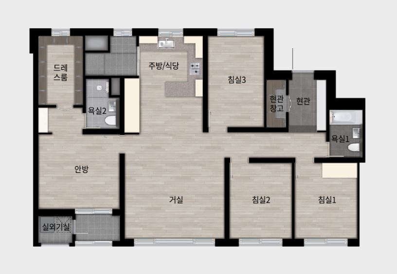 래미안 송도역 센트리폴 101A